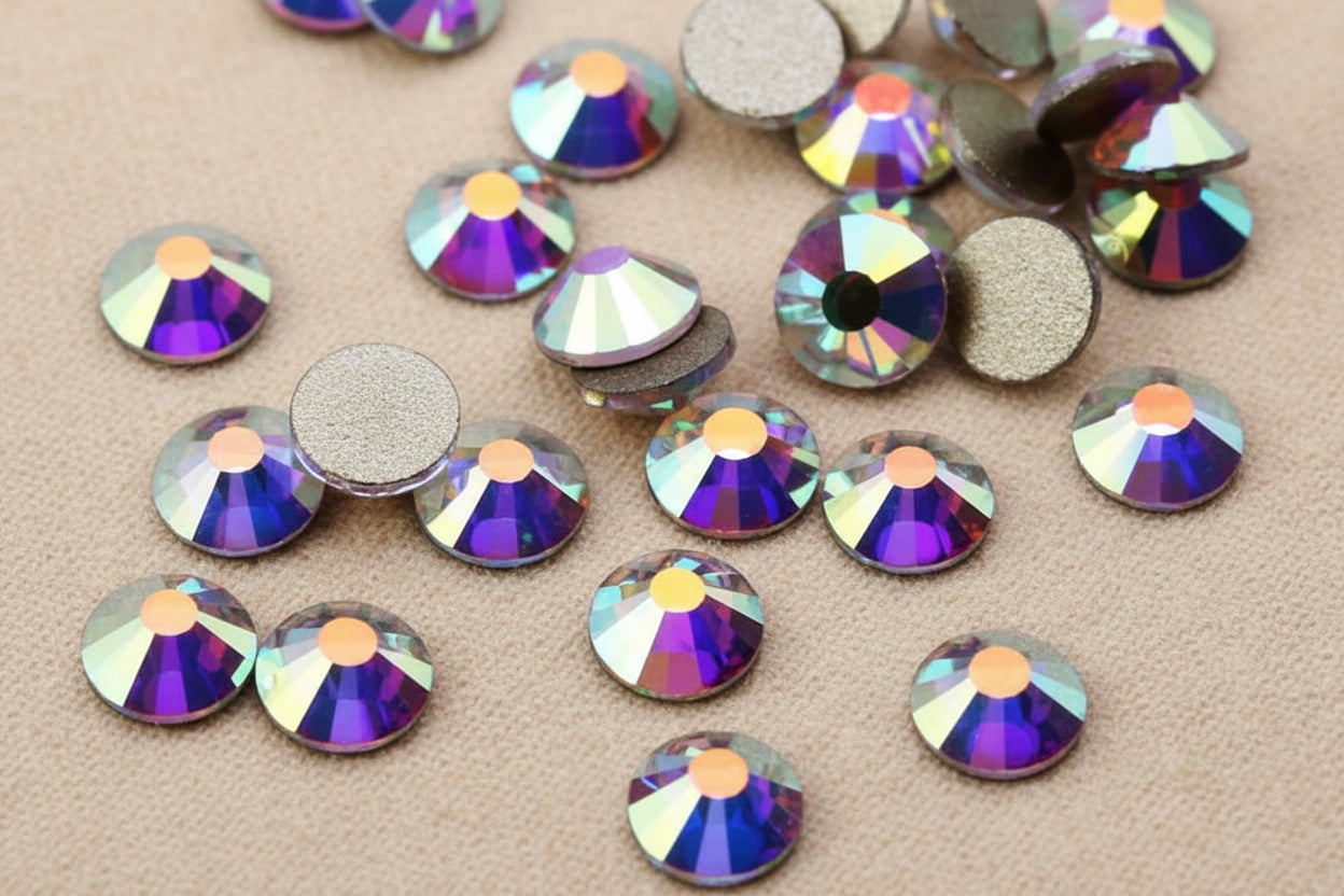 Strass à Coller en Verre | Flatback Non Thermocollant — Couture Strass