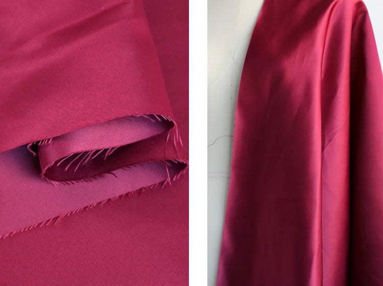 Tissu Épais Mat Satiné pour Robe de Bal — 150cm