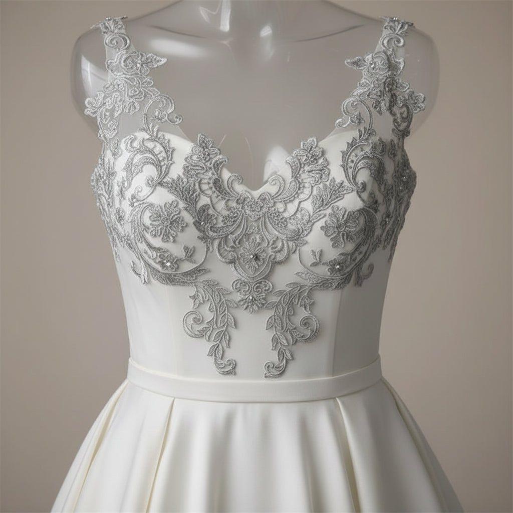 Appliques Brodées – Kit de 3 Pièces | Dentelle & Polyester