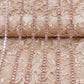 chaine de strass beige-rosé a griffe rosé 