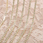 chaine de strass beige a griffe beige