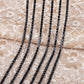 chaine de strass noir-opaque a agriffe noir