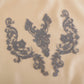 Appliques Brodées – Kit de 3 Pièces | Dentelle & Polyester