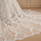 Dentelle polyester brodée – Tissu couture mariage