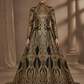modelé de robe avec le tissus de couture strass