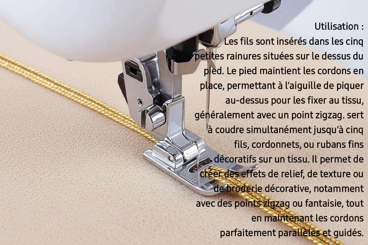 Kit couture pro – obtenez des finitions parfaites dès la première utilisation