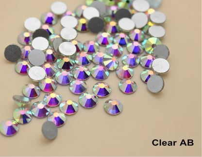 Strass à Coller en Verre | Flatback Non Thermocollant — Couture Strass