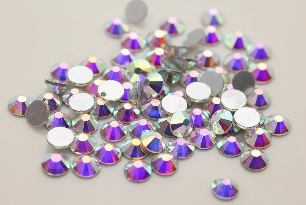 Strass à Coller en Verre | Flatback Non Thermocollant — Couture Strass