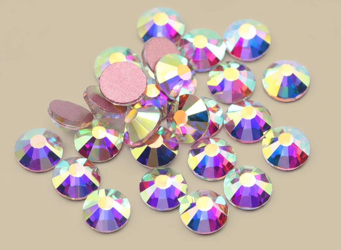 Strass à Coller en Verre | Flatback Non Thermocollant — Couture Strass