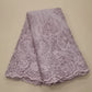 Dentelle brodée à perles – Tissu mariage & fête | 8 couleurs