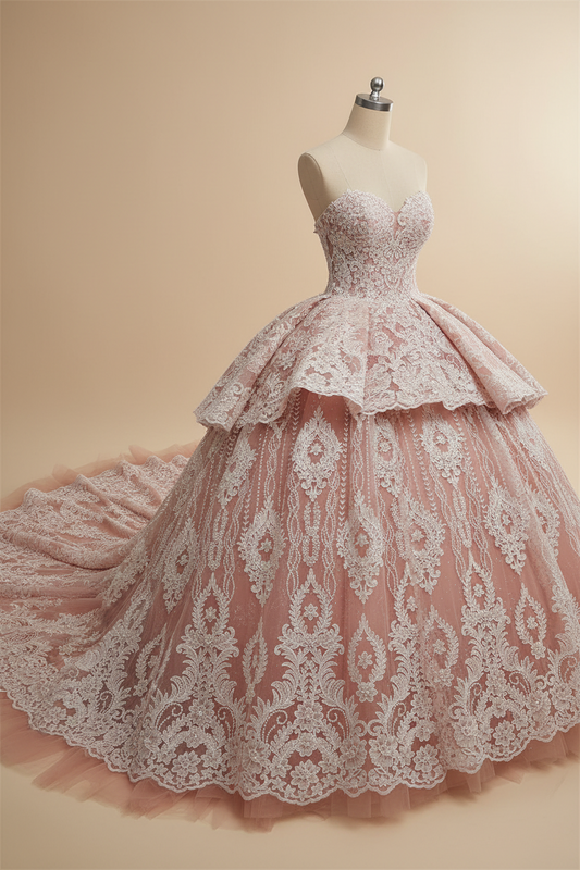 Dentelle brodée à perles – Tissu mariage & fête | 8 couleurs