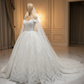 Dentelle brodée à perles – Tissu mariage & fête | 8 couleurs