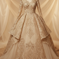 Dentelle brodée à perles – Tissu mariage & fête | 8 couleurs